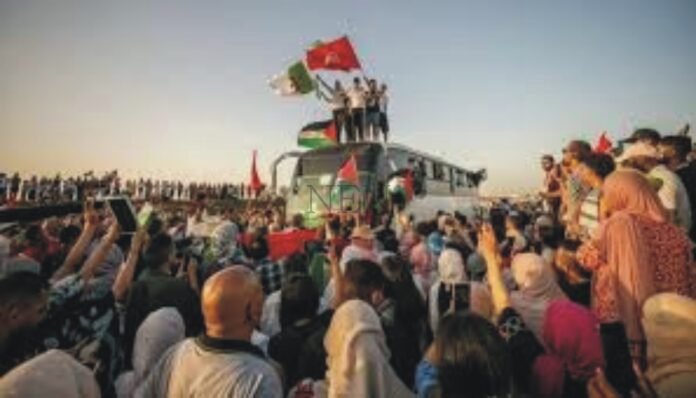 Thousands of people from 50 countries launch ‘Gaza Global March’ against Israeli atrocities