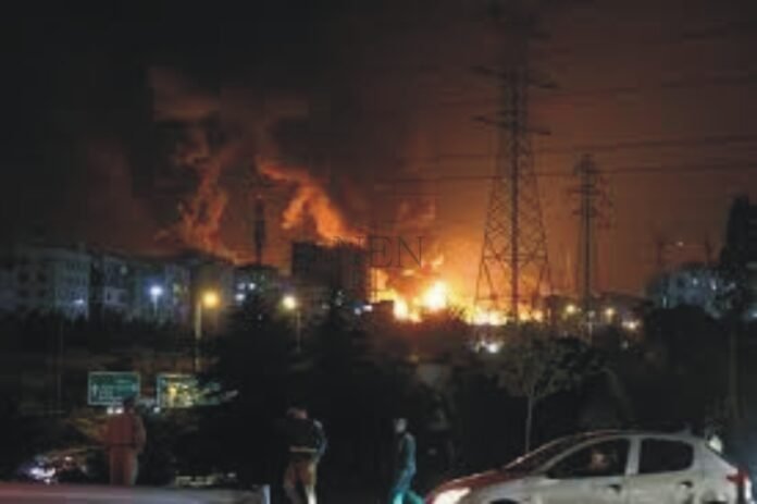 Iran attacks Israel with over 100 supersonic ballistic missiles, killing 10, injuring over 200