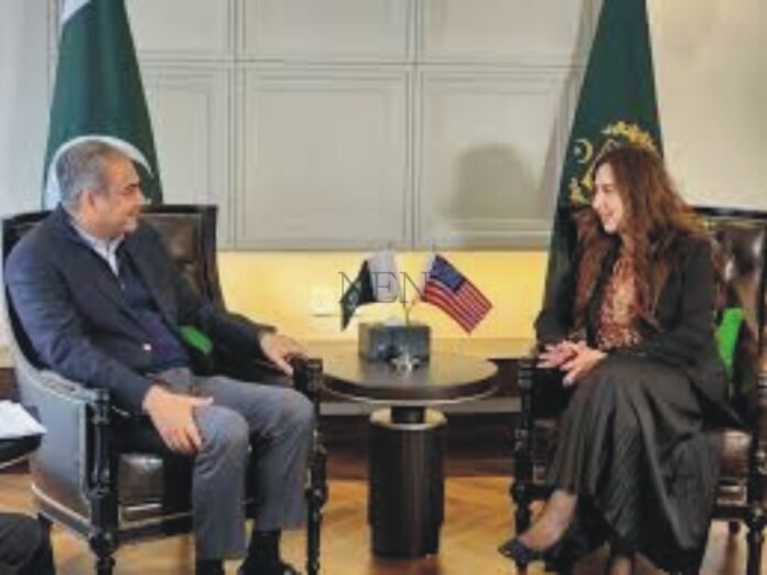 US Ambassador meets Interior Minister; praises Pakistan's efforts for peace in the region