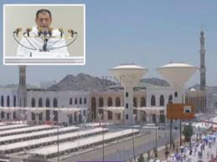 Allah Almighty has chosen the religion of Islam for humanity, Hajj sermon by Sheikh Saleh bin Abdullah at the Nimrah Mosque