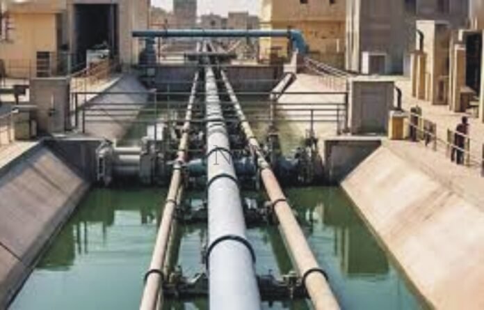 Power breakdown at various Karachi Water Board installations, water supply affected