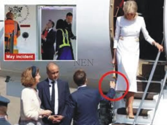 President Macron embarrassed again, the First Lady did not hold his hand even in London after Vietnam, watch the video