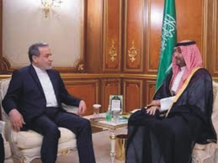 Major diplomatic breakthrough in Jeddah, important meeting between Crown Prince and Abbas Araqchi