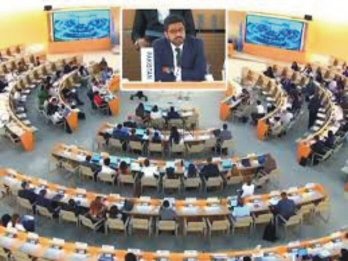 Pakistani diplomat shows India a mirror at the UN Human Rights Council