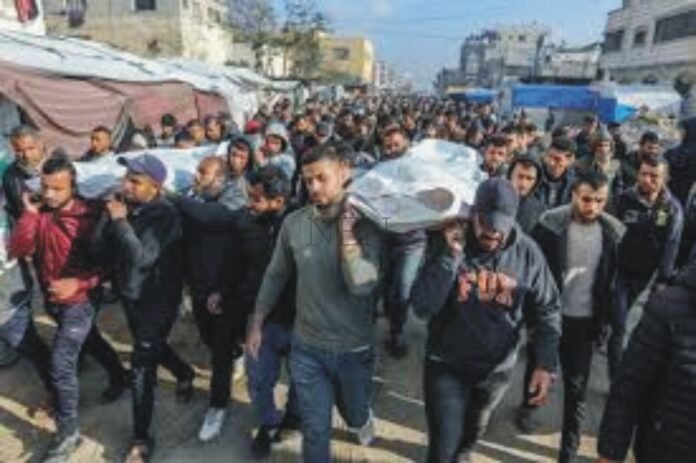 Israel's bloody attack in Gaza, bombing of schools, 60 Palestinians martyred